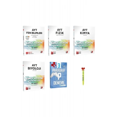 AYT Fen Bilimleri+Fizik+Kimya+Biyoloji Deneme Tamamı Video Çözümlü