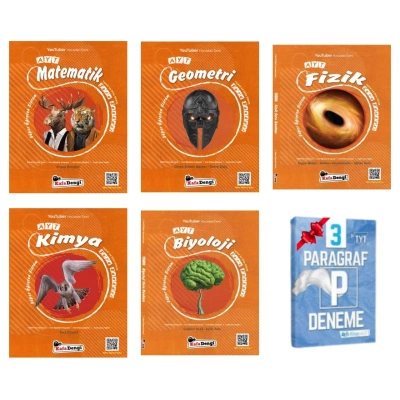 AYT Matematik Geometri Fizik Kimya ve Biyoloji Soru Bankası