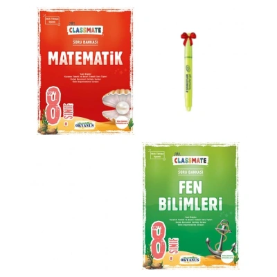 LGS 8.Sınıf Classmate Matematik Fen Bilimleri Soru Bankası