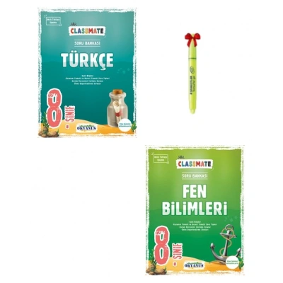 LGS 8.Sınıf Classmate Türkçe Fen Bilimleri Soru Bankası