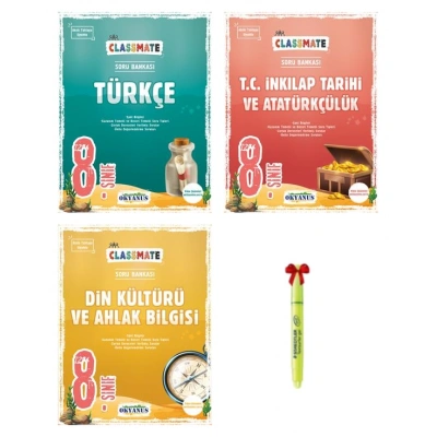 LGS 8.Sınıf Classmate Türkçe İnkılap Din Soru Bankası