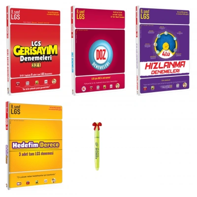 LGS 8.Sınıf Gri Sayım DOZ HIZLANMA Hedefim Derece Denemeleri