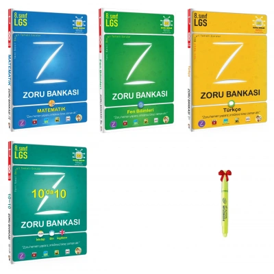 LGS 8.Sınıf Matematik Fen Türkçe 10 da 10 Zoru Bankası