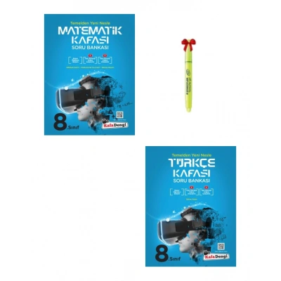 LGS 8.Sınıf Matematik ve Türkçe Kafası Soru Bankası