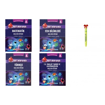 LGS 8.Sınıf Metaword Matematik Fen Türkçe İnkılap Soru Bankası