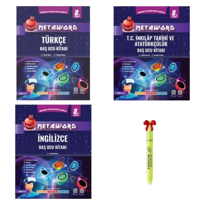 LGS 8.Sınıf Metaword Türkçe İnkılap İngilizce Soru Bankası