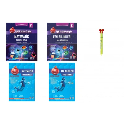 LGS 8.Sınıf Metaword ve MOD Serisi Matematik FEN Soru Bankası