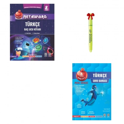 LGS 8.Sınıf Metaword ve MOD Serisi Türkçe Soru Bankası