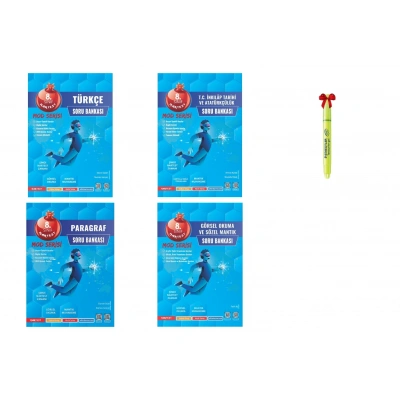 LGS 8.Sınıf MOD Serisi Türkçe İnkılap Paragraf ve Sözel Mantık Soru Bankası