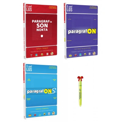 LGS 8.Sınıf Paragraf ta SON Nokta ParagrafON ve ParagrafONS