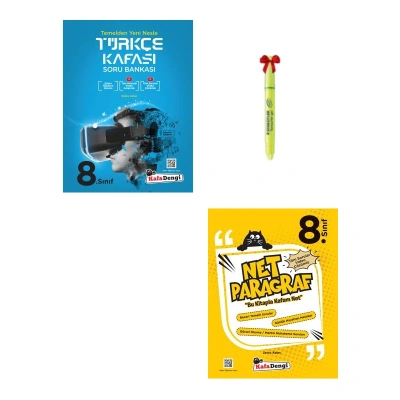 LGS 8.Sınıf Türkçe Kafası ve Net Paragraf Soru Bankası
