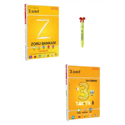 Tonguç 3.Sınıf Taktikli Soru Bankası ve 3.Sınıf Zoru Bankası