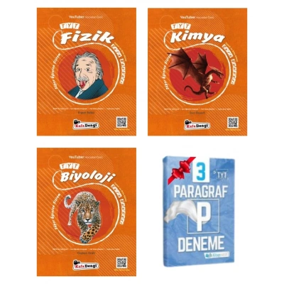 TYT Fizik Kimya ve Biyoloji Soru Bankası