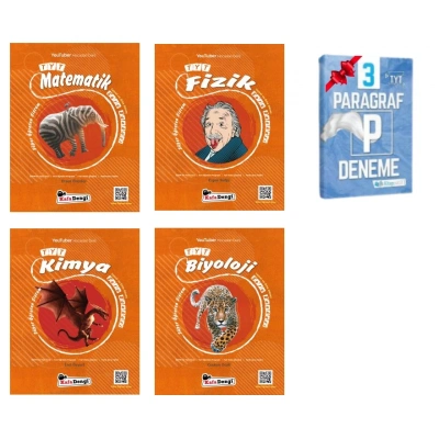 TYT Matematik Fizik Kimya ve Biyoloji Soru Bankası