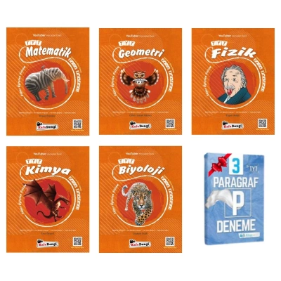 TYT Matematik Geometri Fizik Kimya ve Biyoloji Soru Bankası