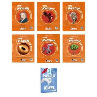 TYT ve AYT Fizik Kimya Biyoloji Soru Bankası