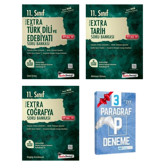 11.Sınıf Extra Edebiyat Tarih ve Coğrafya Soru Bankası