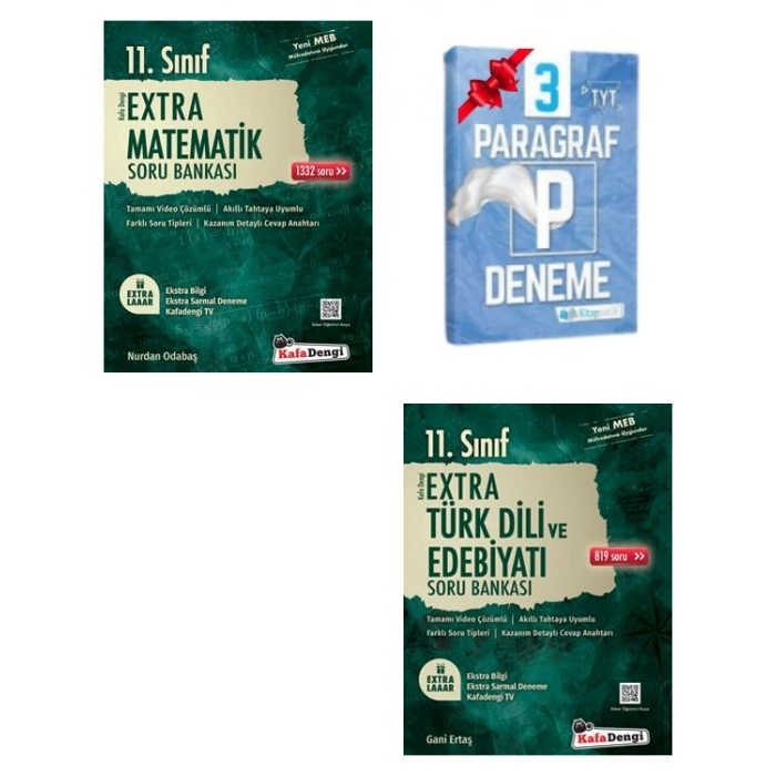 11.Sınıf Extra Matematik ve Edebiyat Soru Bankası