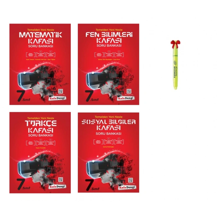 7.Sınıf Matematik Kafası Fen Bilimleri Türkçe Sosyal Bilgiler Kafası