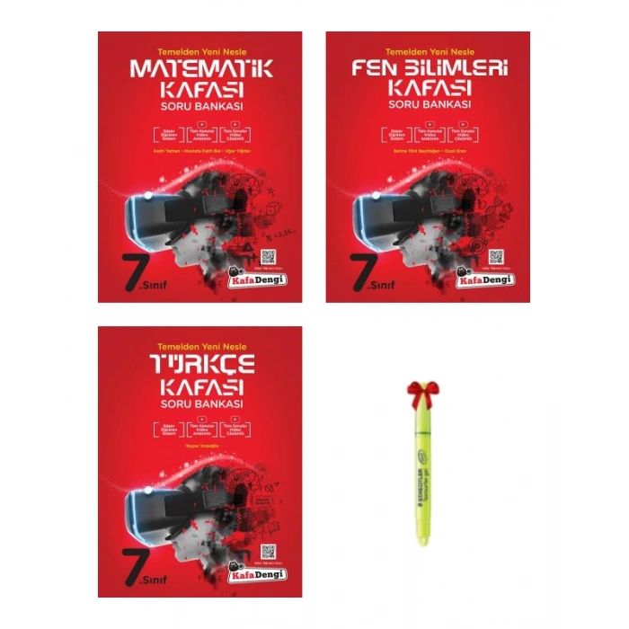 7.Sınıf Matematik Kafası Fen Bilimleri ve Türkçe Kafası