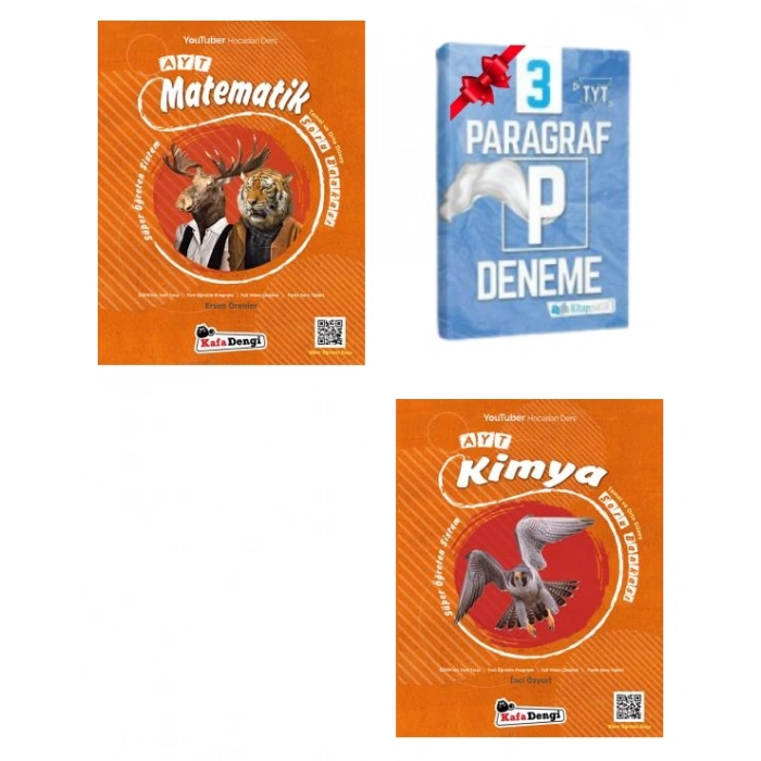 AYT Matematik ve Kimya Soru Bankası