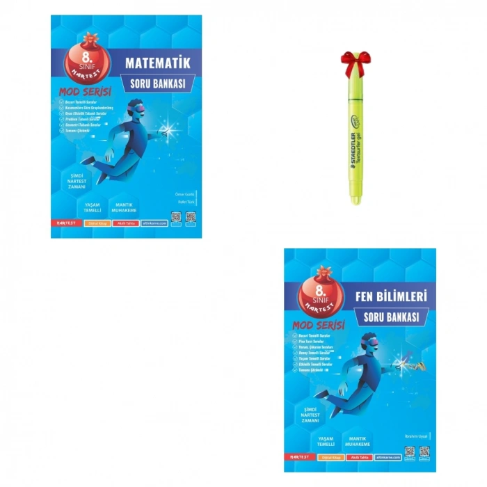 LGS 8.Sınıf MOD Serisi Matematik ve FEN Soru Bankası