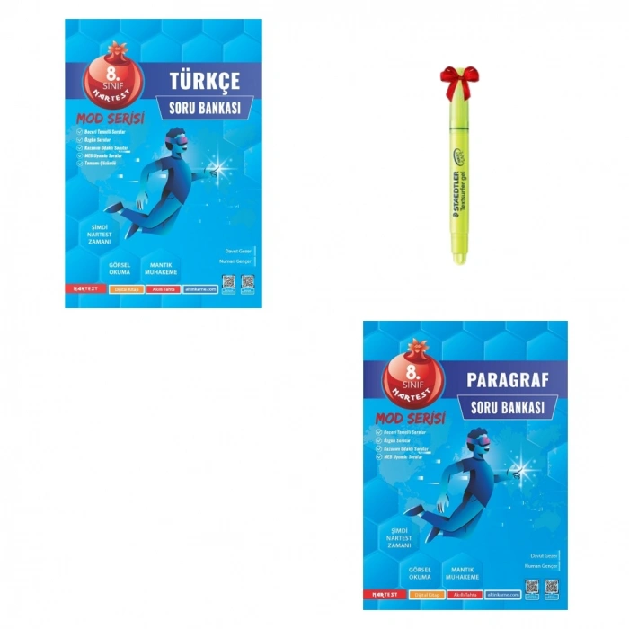 LGS 8.Sınıf MOD Serisi Türkçe ve Paragraf Soru Bankası