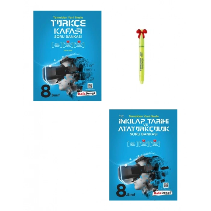 LGS 8.Sınıf Türkçe ve İnkılap Tarihi Kafası Soru Bankası