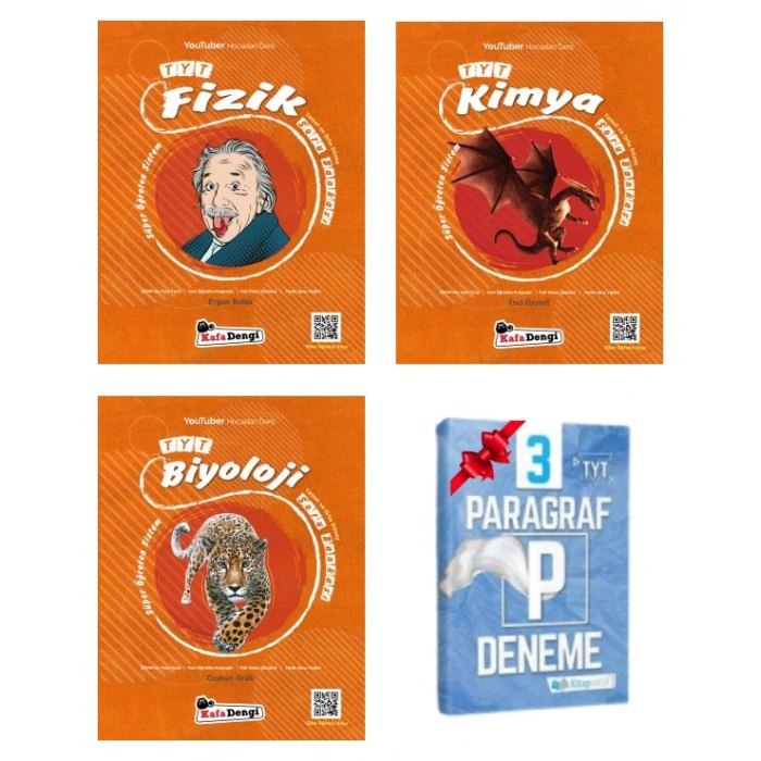 TYT Fizik Kimya ve Biyoloji Soru Bankası