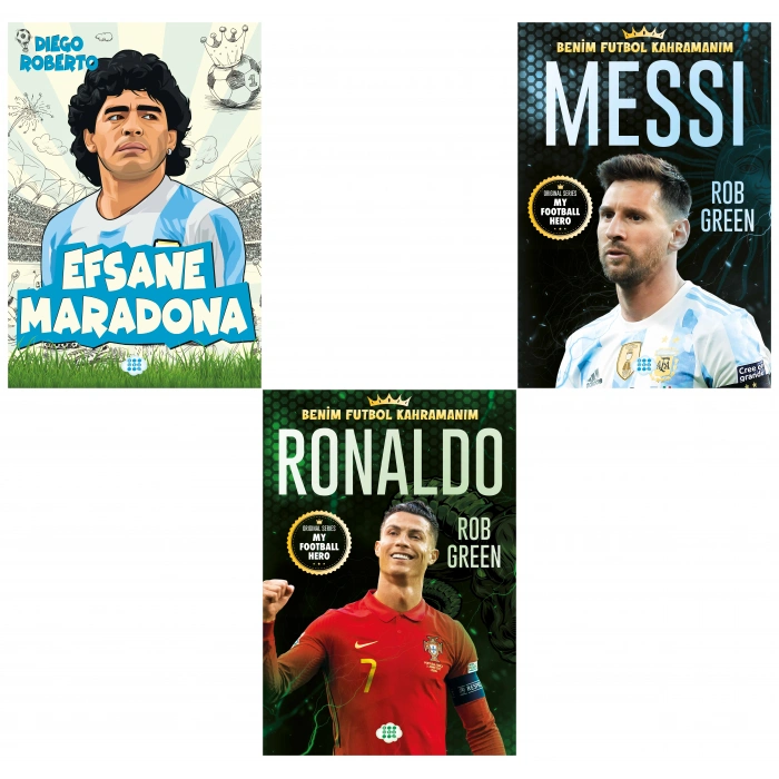 Efsaneler Maradona - Messi - Ronaldo