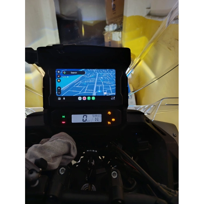 Carlinkit Mini Ultra 2 Kablosuz CarPlay & Android Auto Dönüştürücü | Honda NT1100 ve Africa Twin Motosiklet Uyumlu