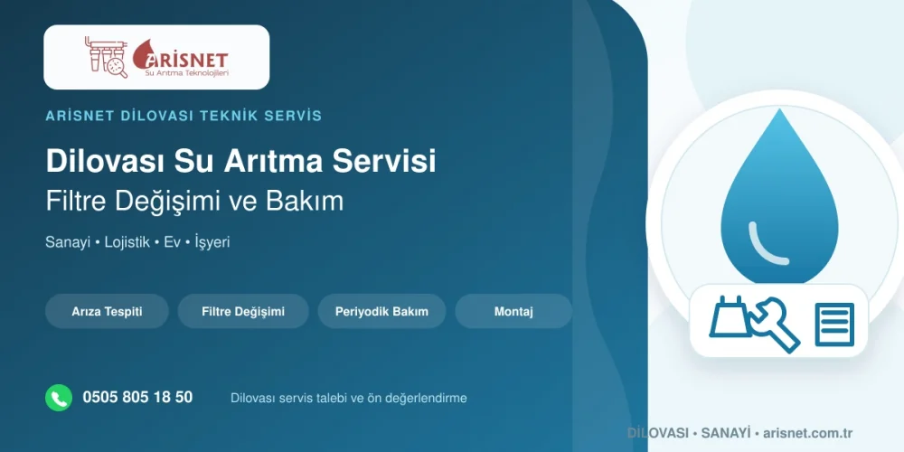 Dilovası Su Arıtma Servisi ve Filtre Değişimi