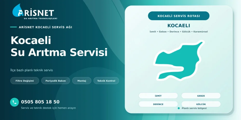Kocaeli Su Arıtma Servisi ve Filtre Değişimi