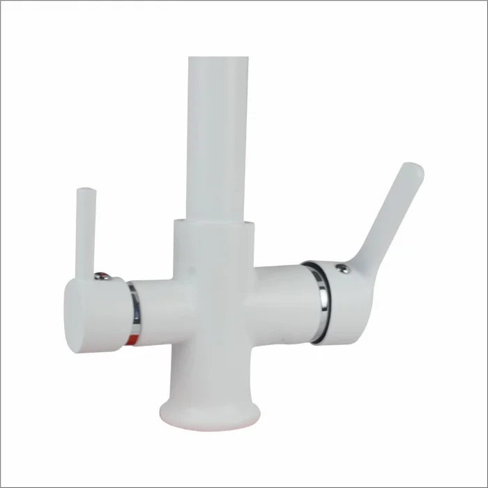 Arisnet 3Lü Beyaz Renk Batarya Musluk