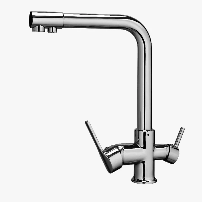 Arisnet 3Lü Krom Batarya Musluk