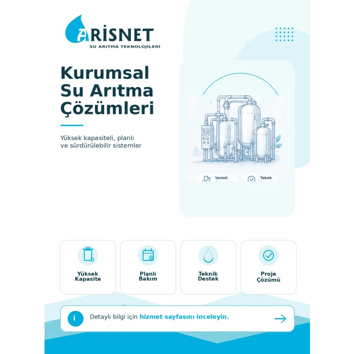 Kurumsal Su Arıtma Çözümleri