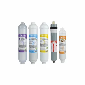 Arisnet 5li 12 İnç Inline Filtre Seti - Kapalı Kasa Cihaz Filtresi
