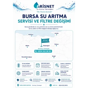 Bursa Su Arıtma Servisi ve Filtre Değişimi