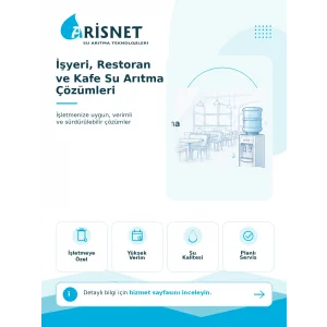 İşyeri, Restoran ve Kafe Su Arıtma Çözümleri
