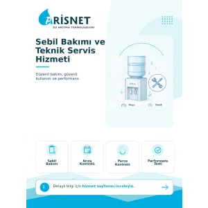 Sebil Bakımı ve Teknik Servis Hizmeti