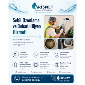Sebil Ozonlama ve Buharlı Hijyen Hizmeti
