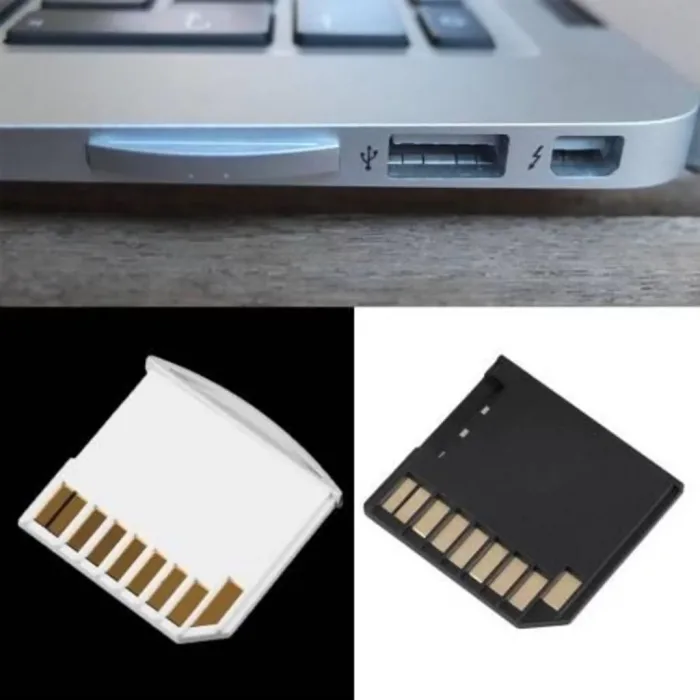 Macbook Air Pro Micro Sd Hafıza Kartı Çevirici Adaptör Mini Driv