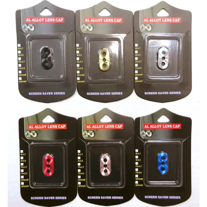 Iphone X Metal Kamera Koruyucu Kapak