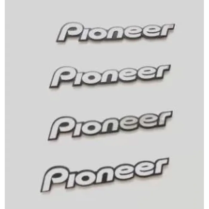 Bose ve Pıoneer Hoparlör Stereo Araç Logo Amblem Seti 2li