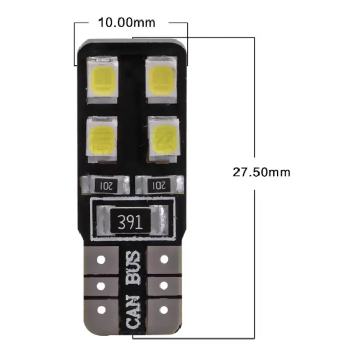 Canbus T10 8Smd 2835 Led