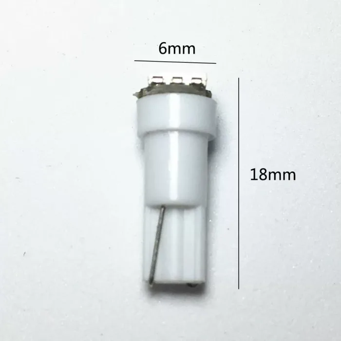 T5 Led 10 ADET Oto Kilometre Kadran Ambians Aydınlatma Ampulü Beyaz