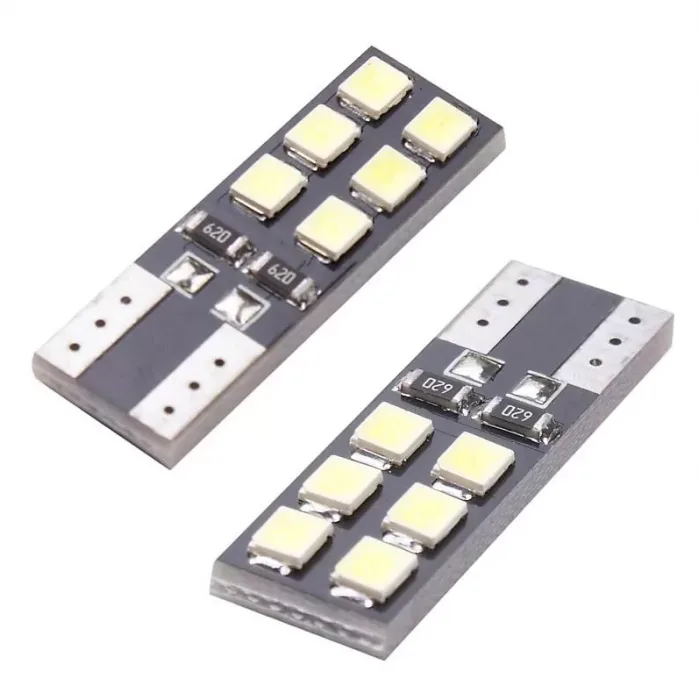 T10 Led 5W Canbus 12 Smd 2835 Led