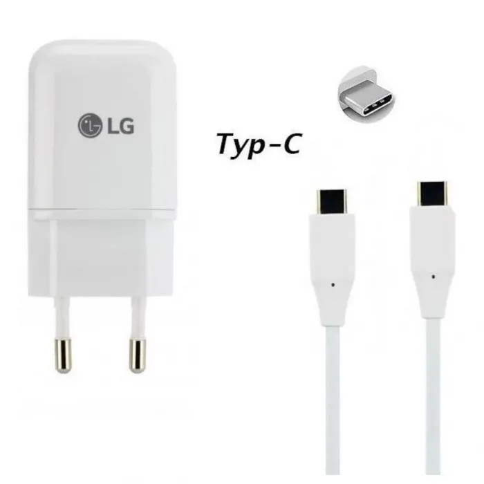 Lg Orijinal Type-C Şarj Adaptörü / Başlık / Kafa