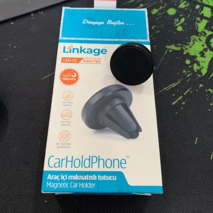 Güçlü Mıknatıslı Araç Içi Navigasyon Havalandırma Izgara Tutacak