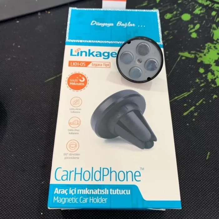 Güçlü Mıknatıslı Araç Içi Navigasyon Havalandırma Izgara Tutacak